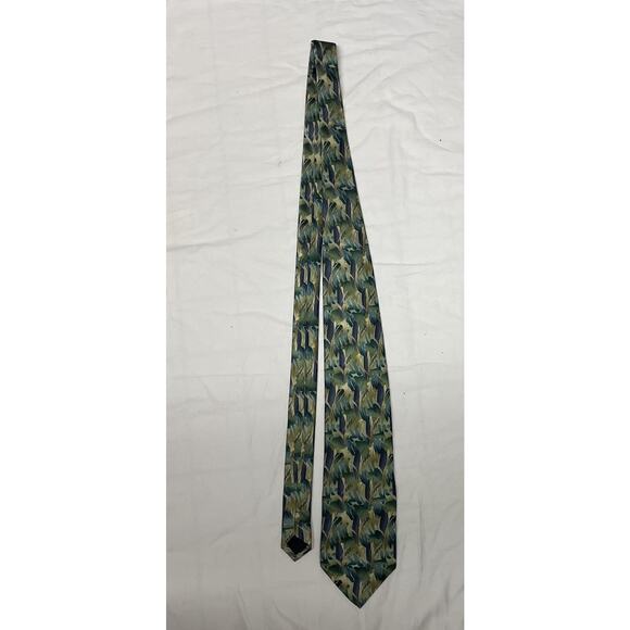 j garcia silk tie Mens Limited Edition Oak Tree 2005 Collection Forty - Picture 1 of 14